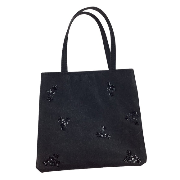 Express Handbags - Party Purse Clutch Black Silver Evening Wedding Prom Handbag